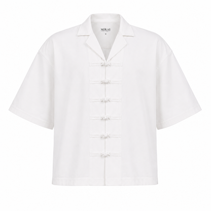 Eastern Boxy Shirt - White