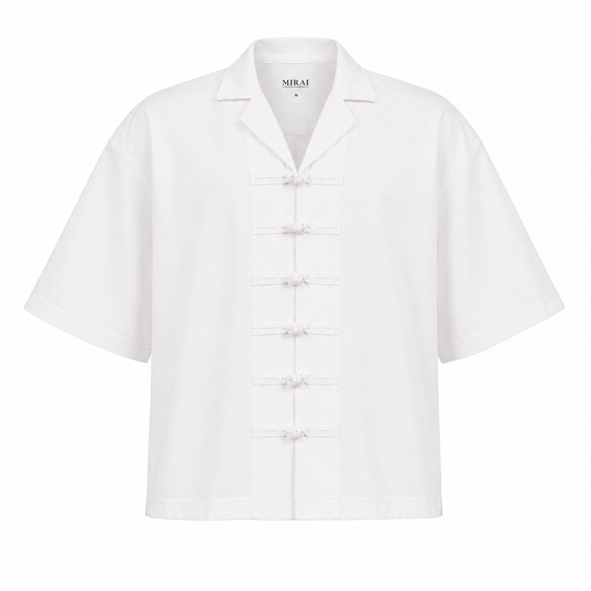 Eastern Boxy Shirt - White