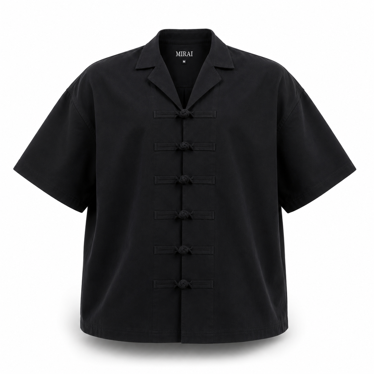 Eastern Boxy Shirt - Black