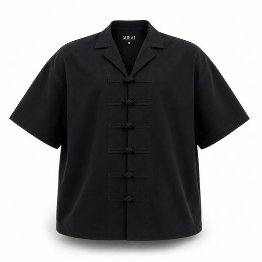 Eastern Boxy Shirt - Black
