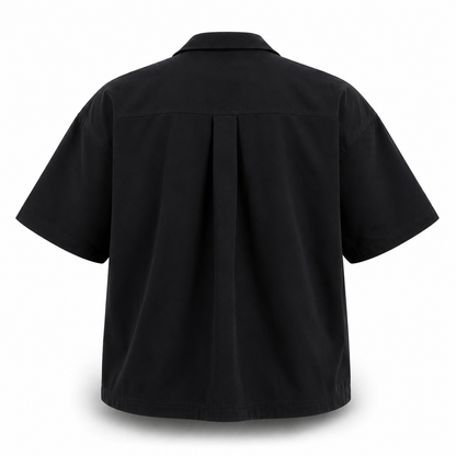 Eastern Boxy Shirt - Black