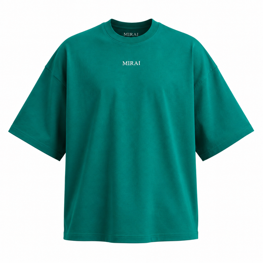 Boxy T-Shirt - Forrest Green