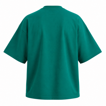 Boxy T-Shirt - Forrest Green