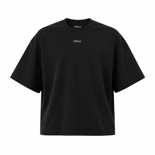Boxy T-Shirt - Black